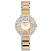 Analogue Watch - Kenneth Cole Ladies Two-Tone Watch KC51054004