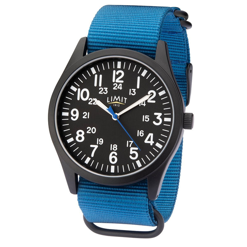 Analogue Watch - Limit 5724.37 Men's Blue Pilot Watch