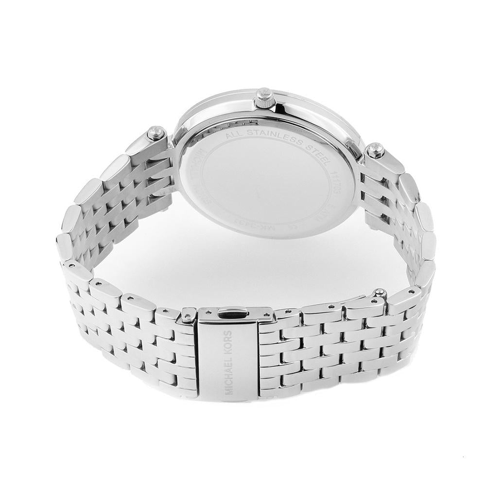 Michael Kors MK3437 Ladies Darci Silver Diamonte Watch from WatchPilot