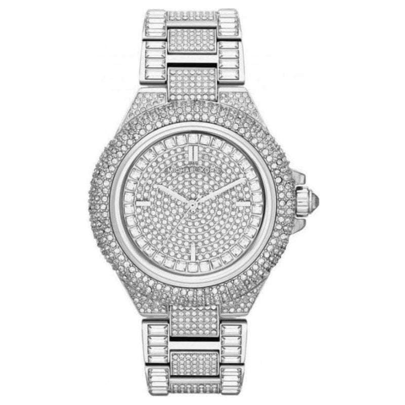 Analogue Watch - Michael Kors MK5869 Ladies Silver Camille Glitz Watch