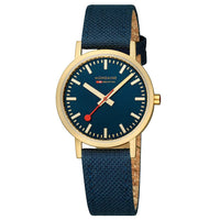 Analogue Watch - Mondaine Classic Unisex Blue Watch A660.30314.40SBQ