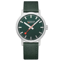 Analogue Watch - Mondaine Classic Unisex Green Watch A660.30360.60SBF
