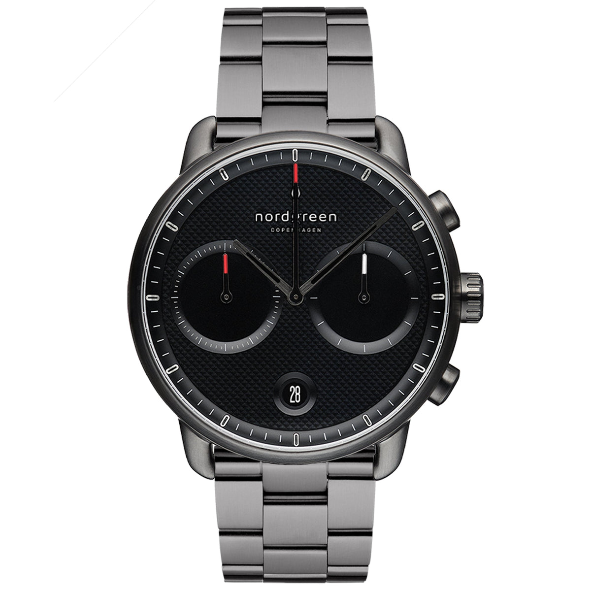 Nordgreen Pioneer Gun Metal Black Watch