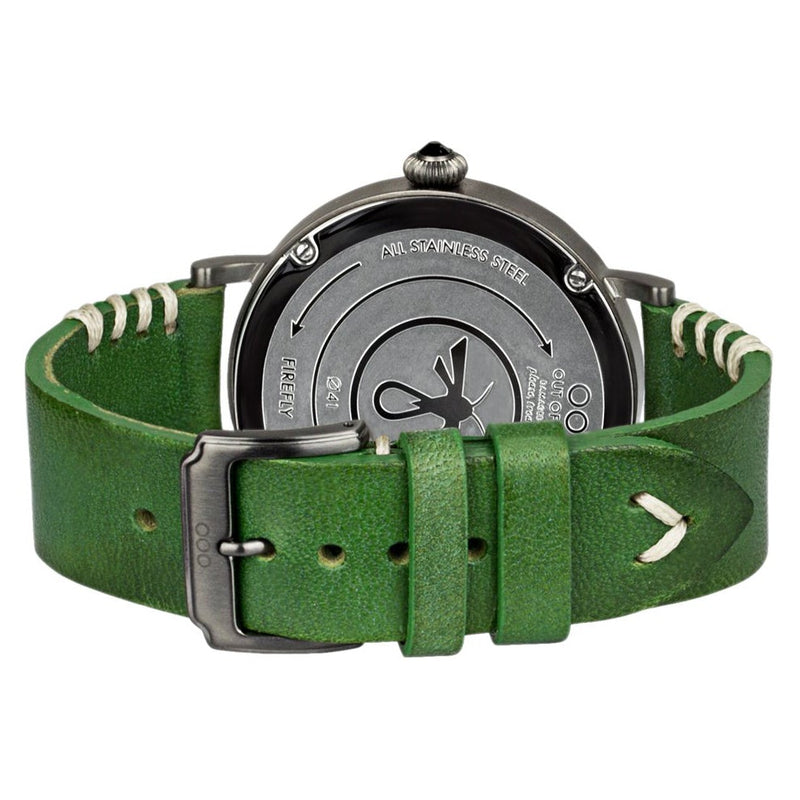 Analogue Watch - Out Of Order Men's Green Firefly 41 Watch OOO.001-11.VE