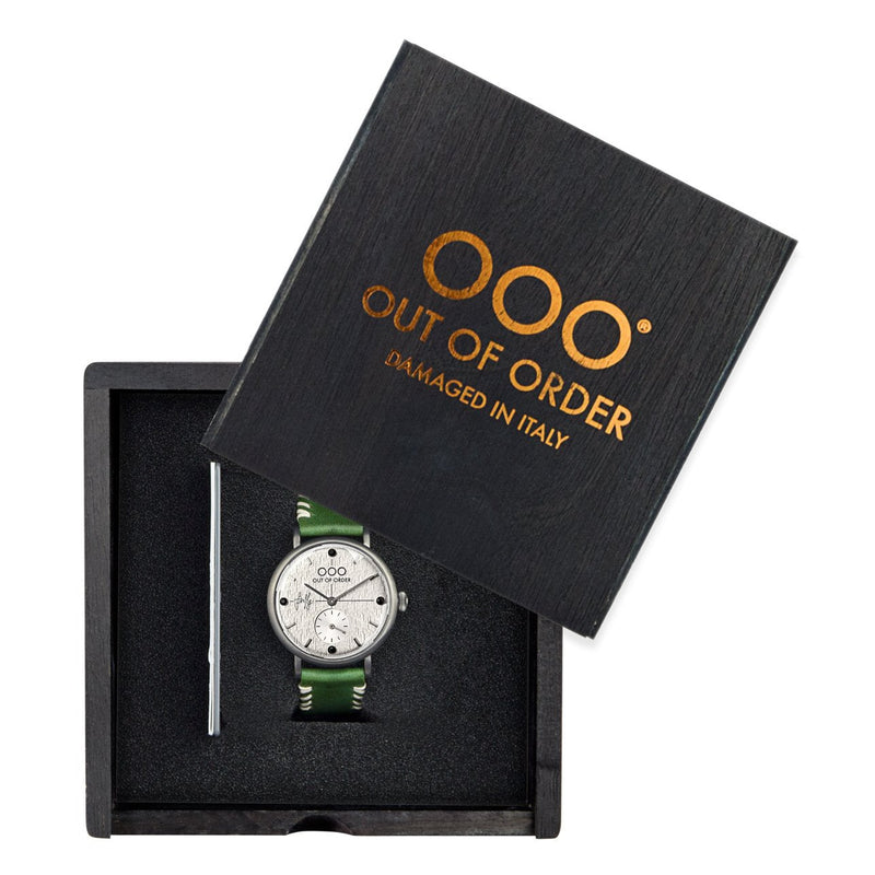 Analogue Watch - Out Of Order Men's Green Firefly 41 Watch OOO.001-11.VE
