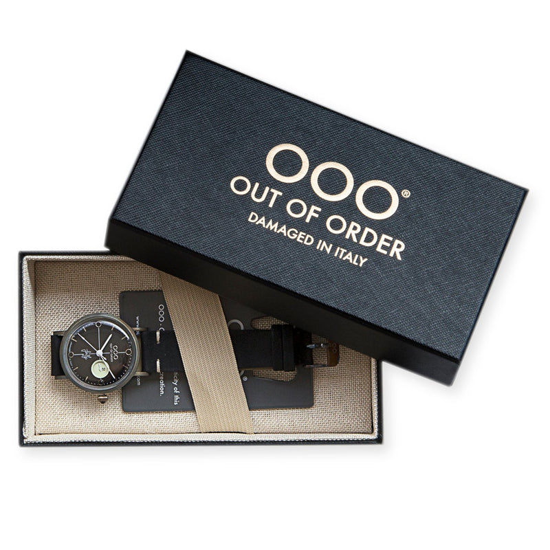 Analogue Watch - Out Of Order Women's Black Firefly 36 Watch OOO.001-7.NE