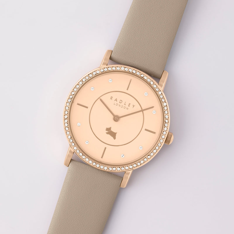 Analogue Watch - Radley Branded- Promo Ladies Rose Gold Watch RY21558A