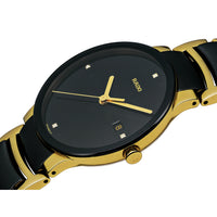 Analogue Watch - Rado Centrix Diamonds Unisex Black Watch R30929712