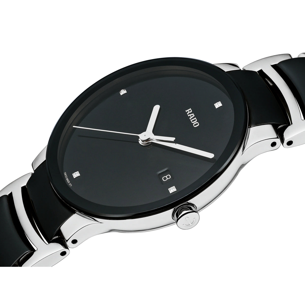 Rado Centrix Diamonds Unisex Black Watch R30934712 from WatchPilot