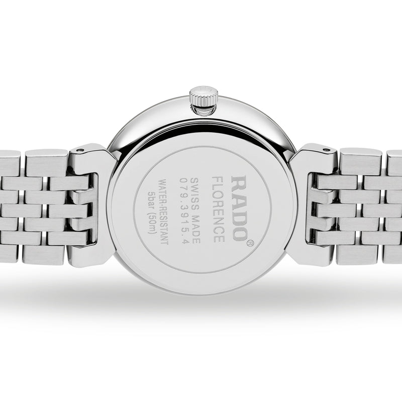 Analogue Watch - Rado Florence Classic Diamonds Ladies Black Watch R48913713