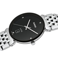 Analogue Watch - Rado Florence Classic Diamonds Unisex Black Watch R48912713