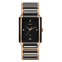 Analogue Watch - Rado Integral Diamonds Unisex Black Watch R20207712