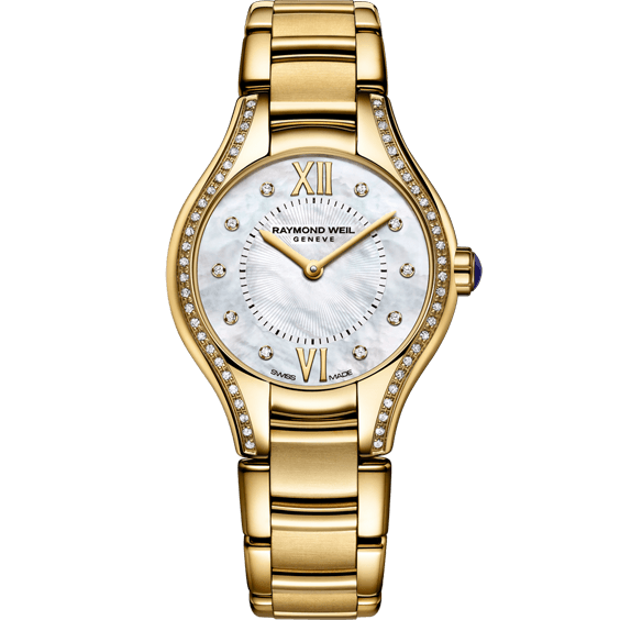 Analogue Watch - Raymond Weil Noemia Ladies Gold Watch 5124-PS-00985