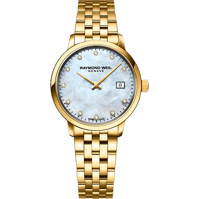 Analogue Watch - Raymond Weil Toccata Ladies Gold Watch 5985-P-97081