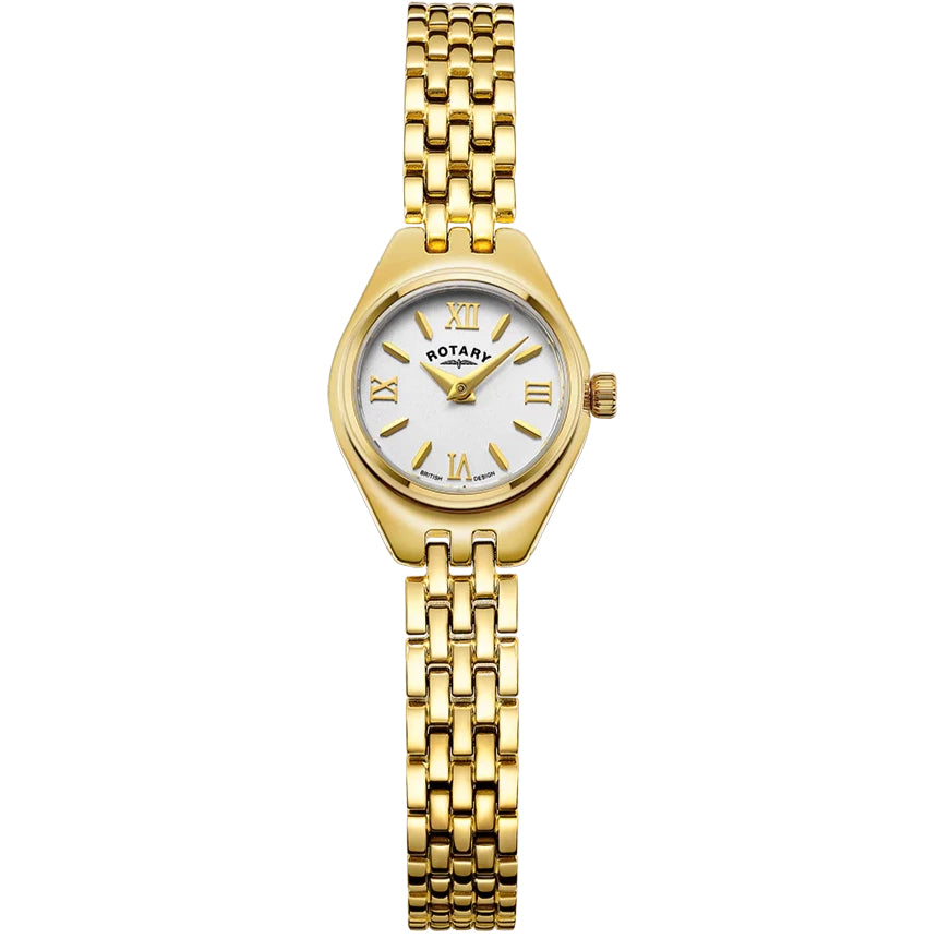 Rotary Balmoral Ladies Gold Watch LB05128/70 from WatchPilot™