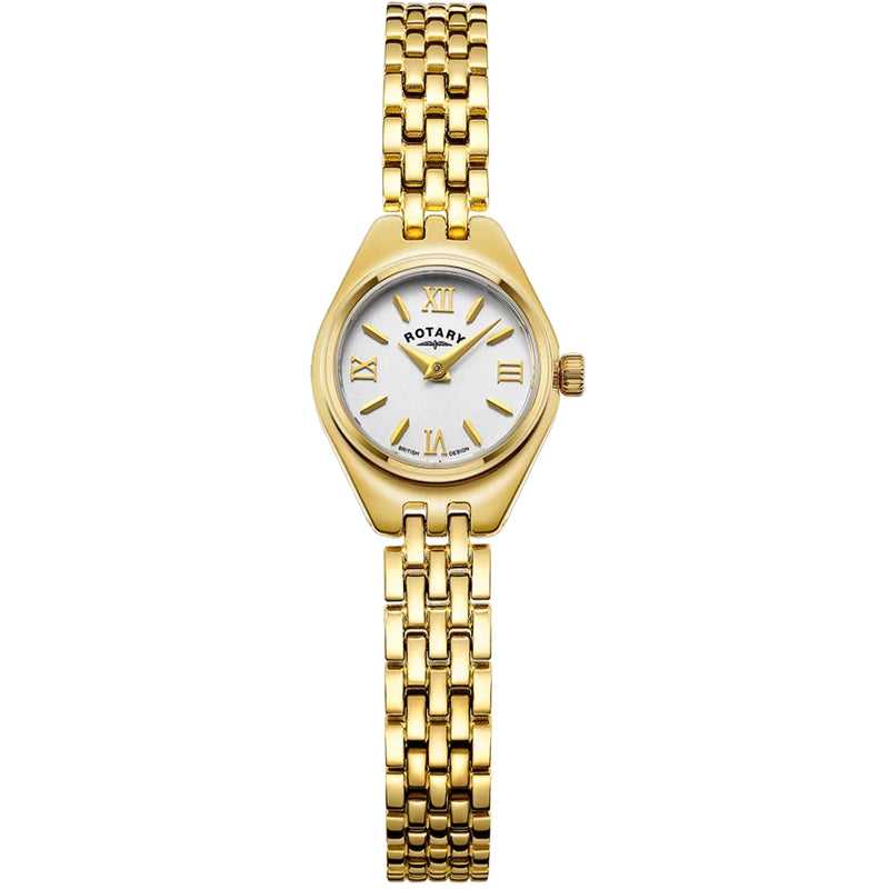 Analogue Watch - Rotary Balmoral Ladies Gold Watch LB05128/70