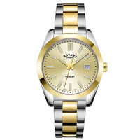 Analogue Watch - Rotary Henley Ladies Gold Watch LB05181/03