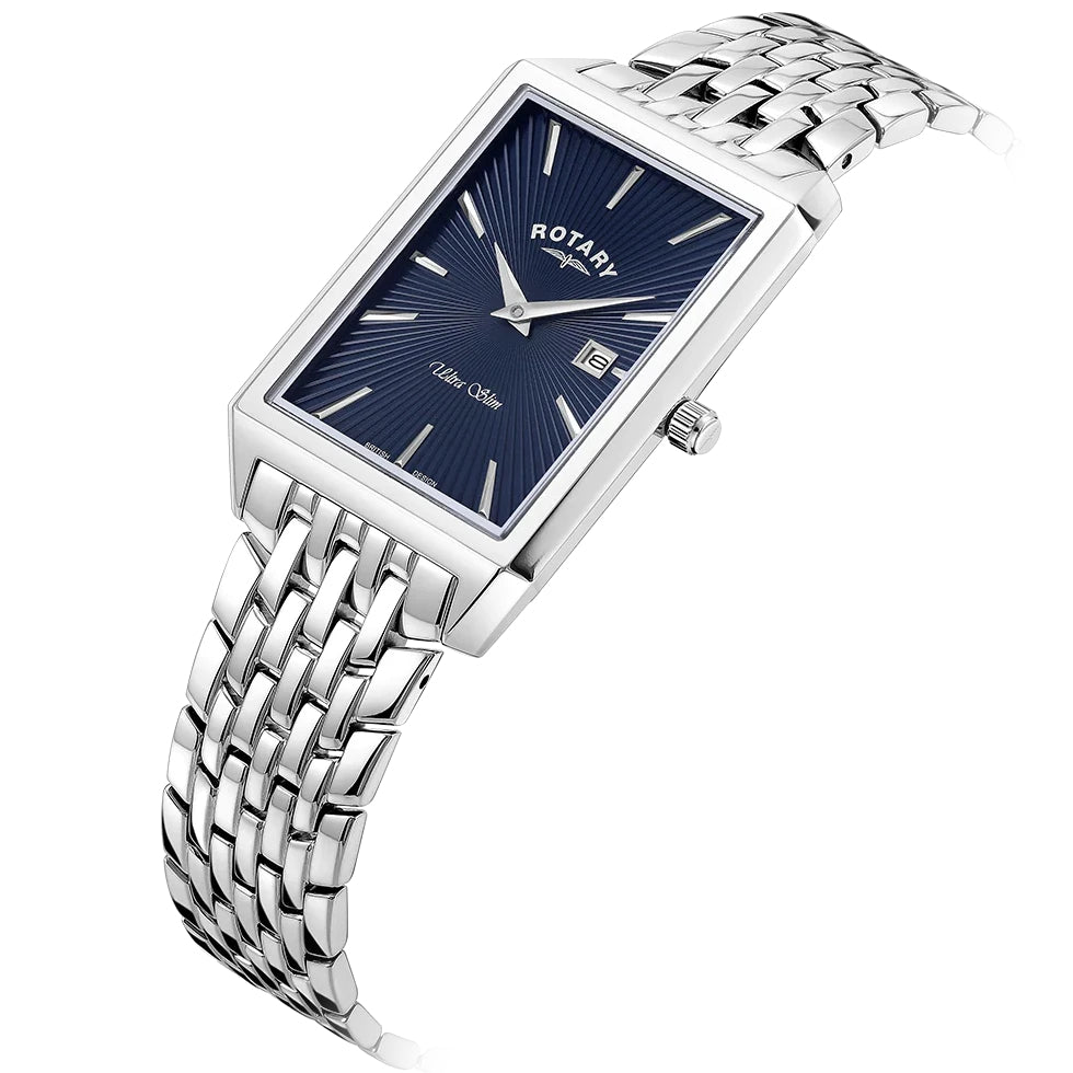 Rotary Ultra Slim Men s Silver Watch GB08020 05 from WatchPilot