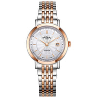 Analogue Watch - Rotary Windsor Ladies Tow-Tone Watch LB05422/70