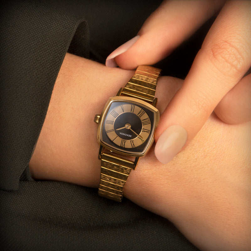 Analogue Watch - Sekonda 40379 Ladies Gold Watch