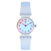 Analogue Watch - Swatch Casual Blue  Core Collection Women's White Watch LK396