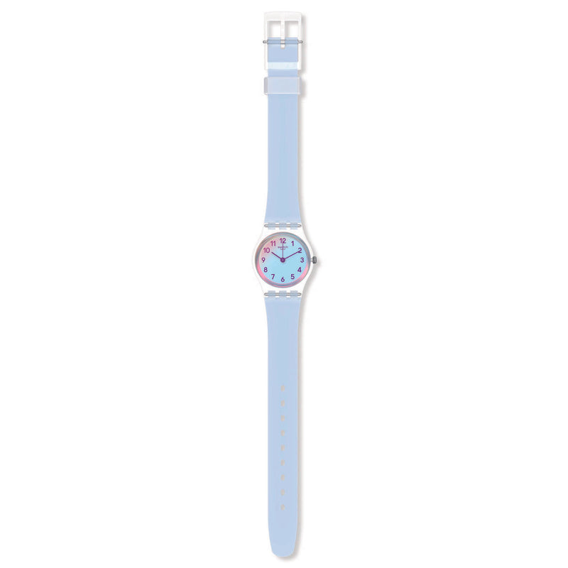 Analogue Watch - Swatch Casual Blue  Core Collection Women's White Watch LK396