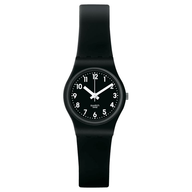Analogue Watch - Swatch Lady Black Single Core Collection Women's Black Watch LB170E