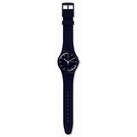 Analogue Watch - Swatch Mono Black Again Unisex Black Watch SO29B704