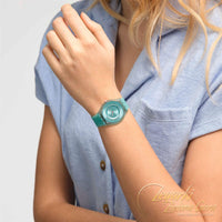 Analogue Watch - Swatch Pastelicious Teal Men's Watch SS08L100