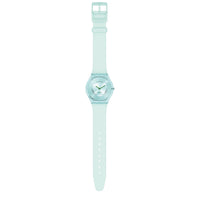 Analogue Watch - Swatch Sweet Mint Core Collection Skin Women's Green Watch SS08G100-S14