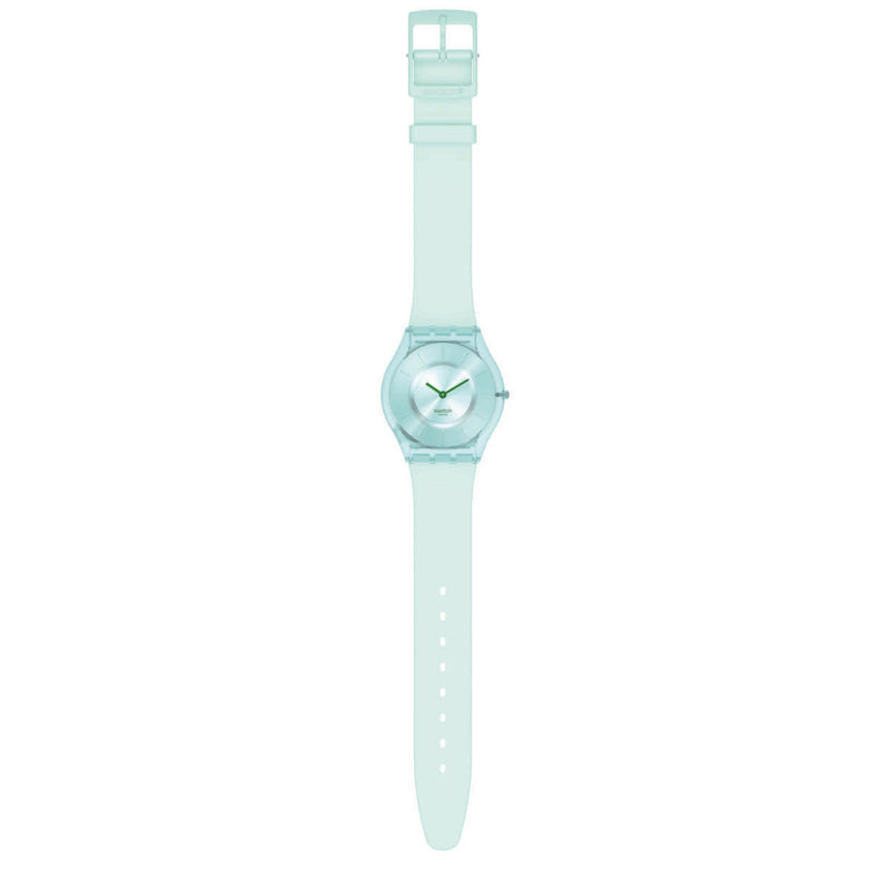 Analogue Watch - Swatch Sweet Mint Core Collection Skin Women's Green Watch SS08G100-S14