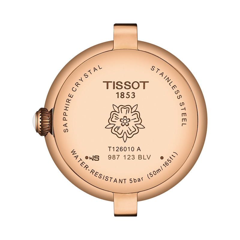Analogue Watch - Tissot Bellissima Small Ladies Rose Gold Watch T126.010.36.013.00