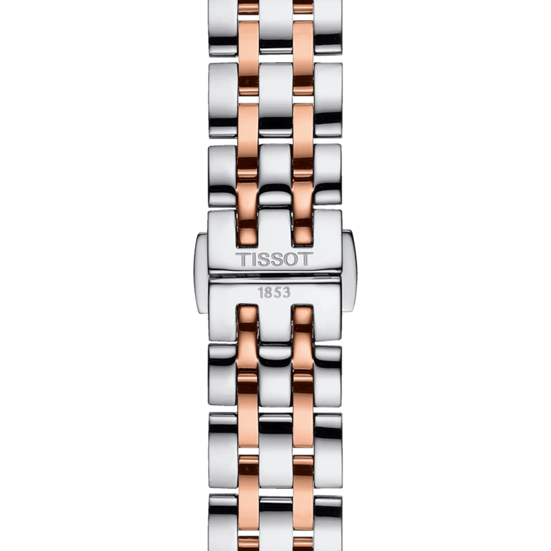 Analogue Watch - Tissot Classic Dream Lady Two-Tone Watch T129.210.22.013.00