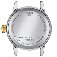 Analogue Watch - Tissot Classic Dream Lady Two-Tone Watch T129.210.22.031.00