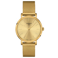 Analogue Watch - Tissot Everytime Lady Gold Watch T143.210.33.021.00