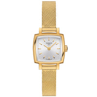 Analogue Watch - Tissot Lovely Square Ladies Gold Watch T058.109.33.031.00