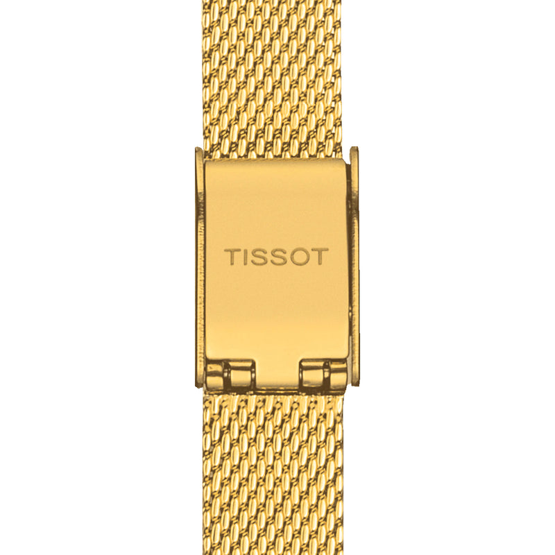 Analogue Watch - Tissot Lovely Square Ladies Gold Watch T058.109.33.031.00