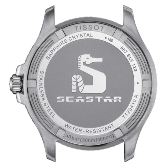 Analogue Watch - Tissot Seastar 1000 40mm Unisex Blue Watch T120.410.11.041.00