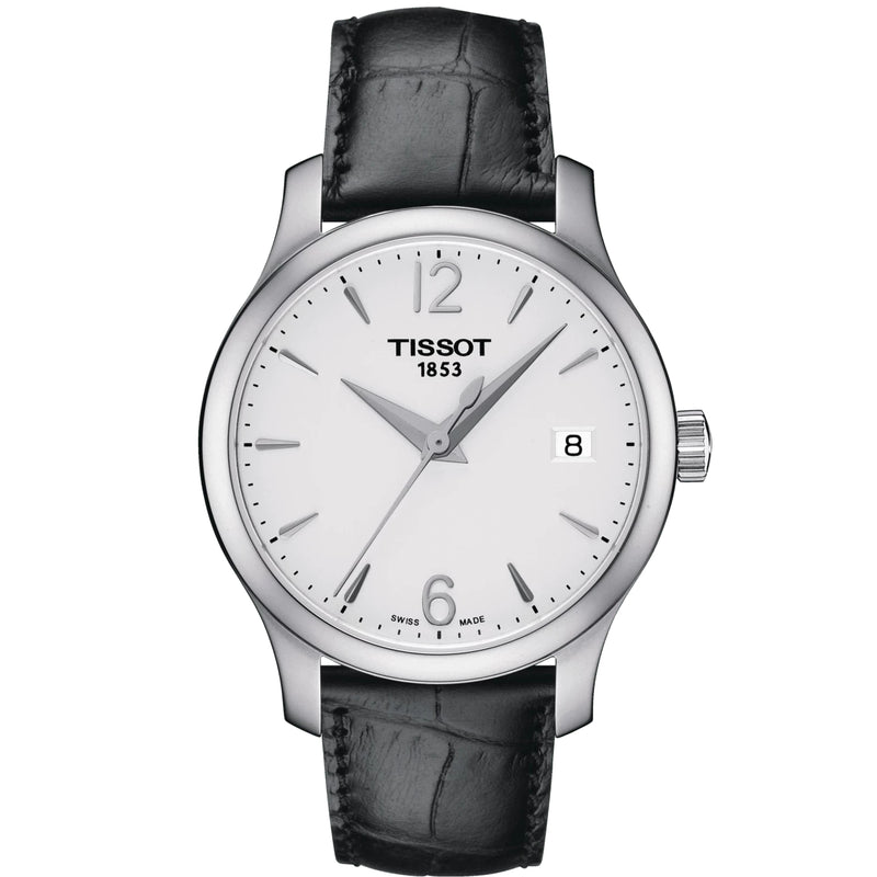 Analogue Watch - Tissot Traditional Ladies Black Watch T063.210.16.037.00