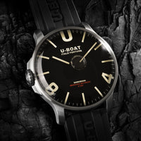 Analogue Watch - U-Boat 8463/B Men's Black Darkmoon SS/A Watch