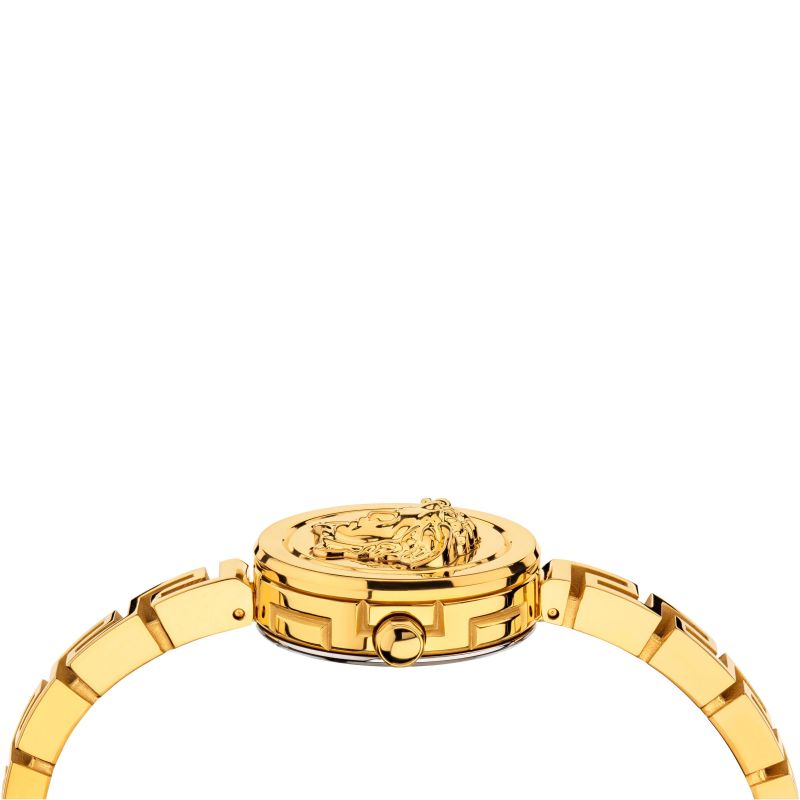 Analogue Watch - Versace Medusa Secret Ladies Gold Watch VEZ500121