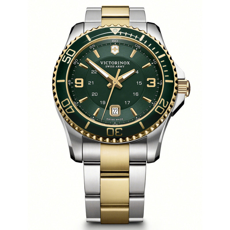 Analogue Watch - Victorinox Maverick GS Large Men's Two-Tone Watch 241605