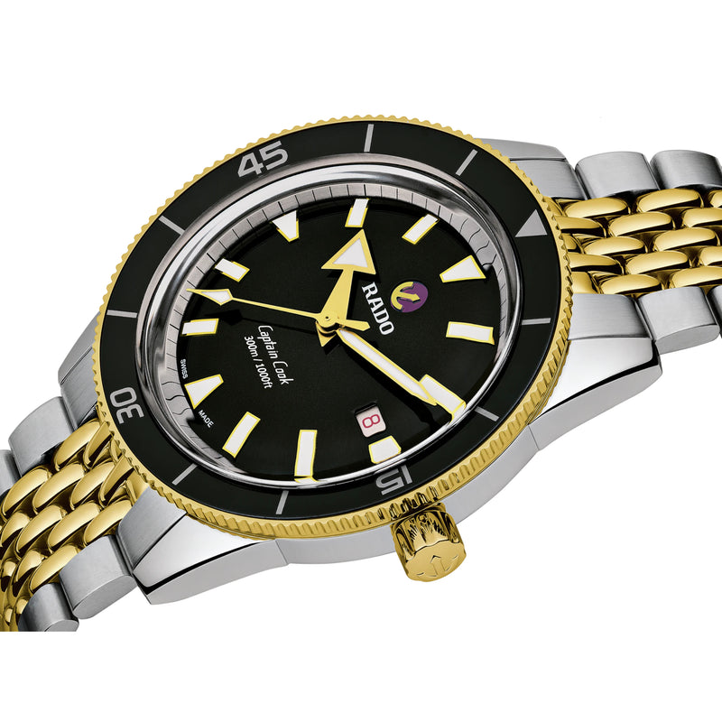 Apparel & Accessories - Rado Captain Cook Automatic  Men's Two-Tone Watch R32138153