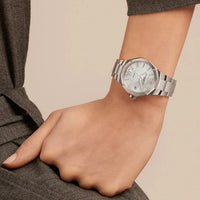 Automatic Watch - Baume & Mercier Ladies Riviera Blue Watch BM0A10676