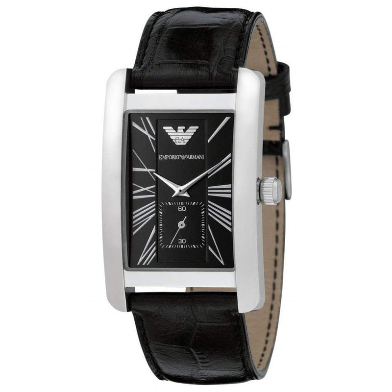 Automatic Watch - Emporio Armani AR0143 Men's Automatic Classic Black Watch