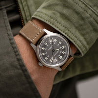 Automatic Watch - Hamilton Khaki Field Titanium Auto Men's Brown Watch H70545550