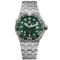 Automatic Watch - Maurice Lacroix Men's Green Aikon Automatic Watch AI6057-SSL52-630-1