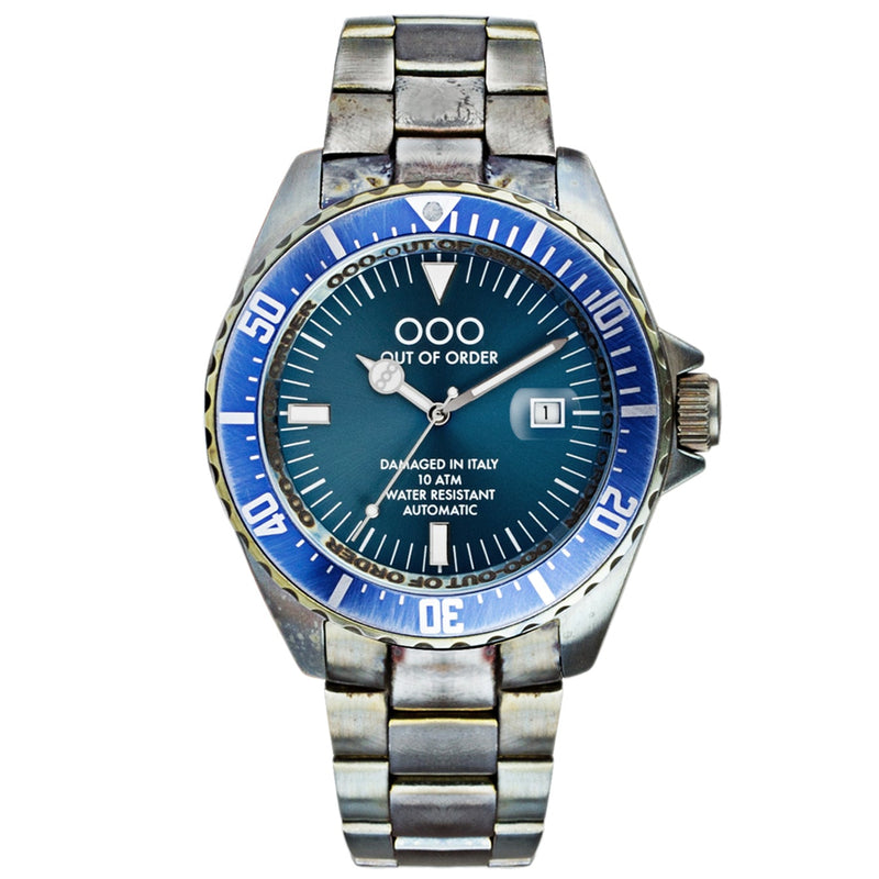 Automatic Watch - Out Of Order Men's Blue Automatico Watch OOO.001-3.BL