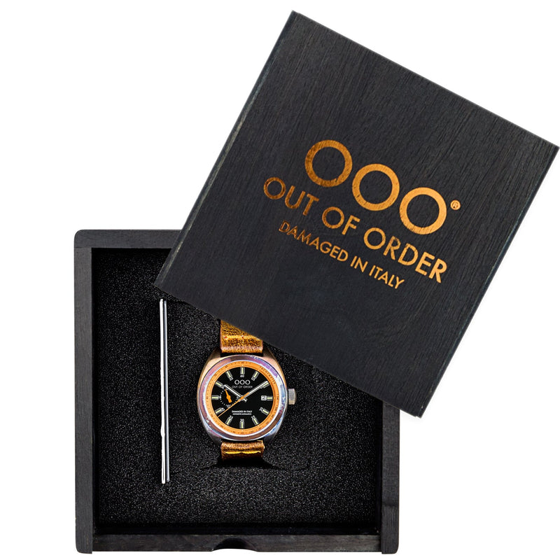 Automatic Watch - Out Of Order Men's Orange Torpedine Watch OOO.001-5.AR
