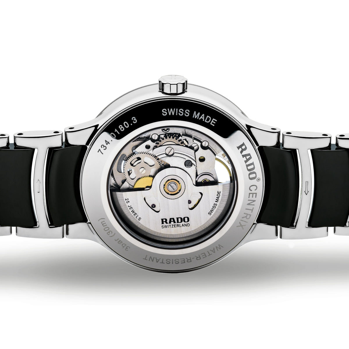 Rado Centrix Automatic Open Heart Unisex Black Watch R30178152